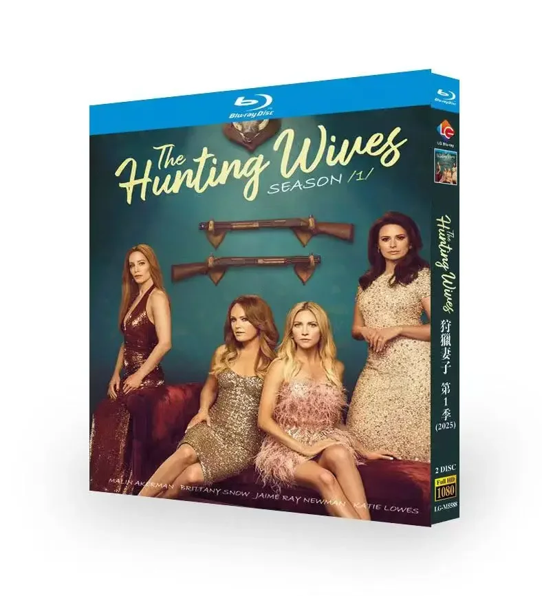 

The Hunting Wives Season 1 2025 Blu-ray BD Discs New Box Set Sealed BD