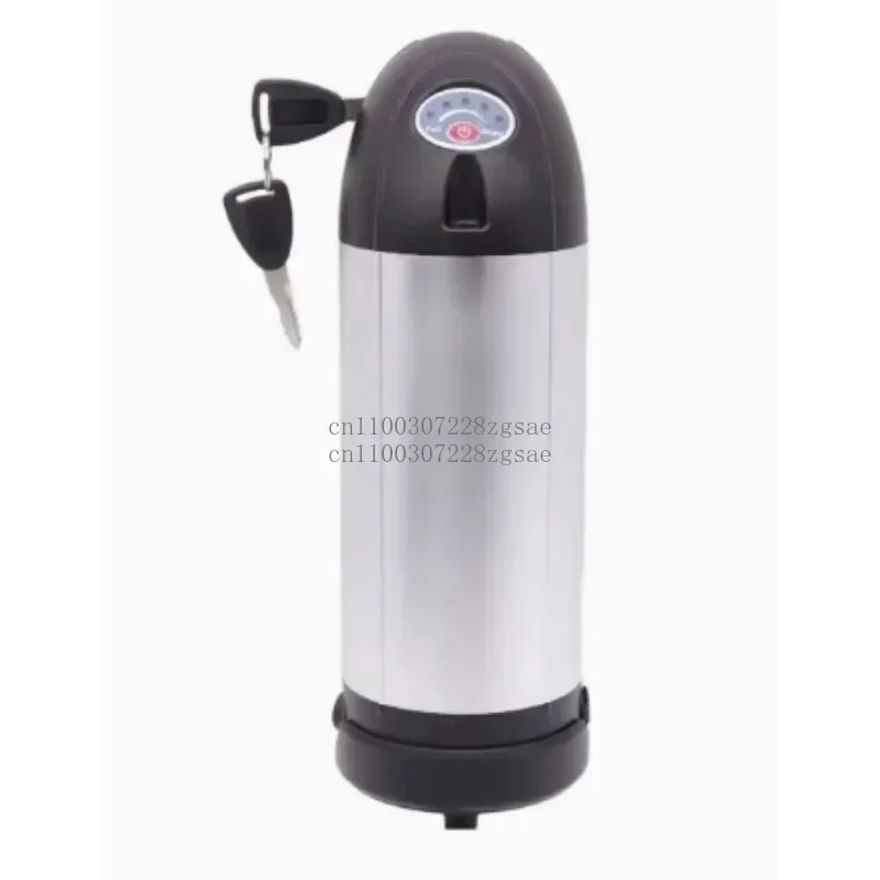 18650 battery side open release water bottle dolphin electric bicycle 36V battery box kettle model