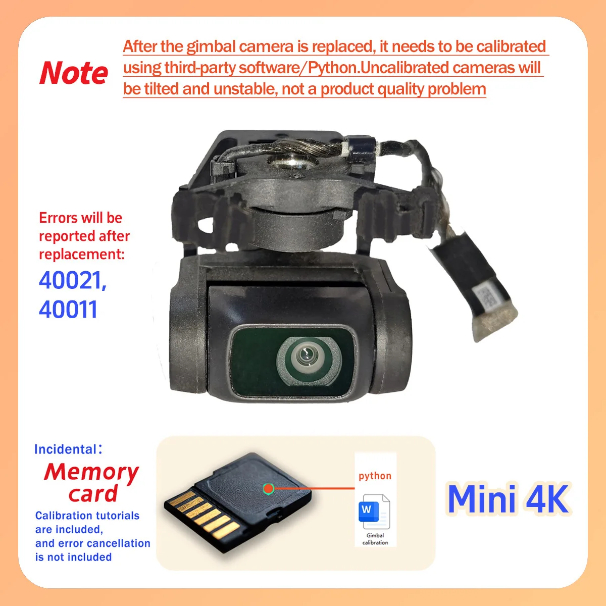 Mini 1 gimbal motor Mini 2SE gimbal shaft arm motor engine Mini 2 gimbal motor engine gimbal camera, suitable for  Mavic Mini