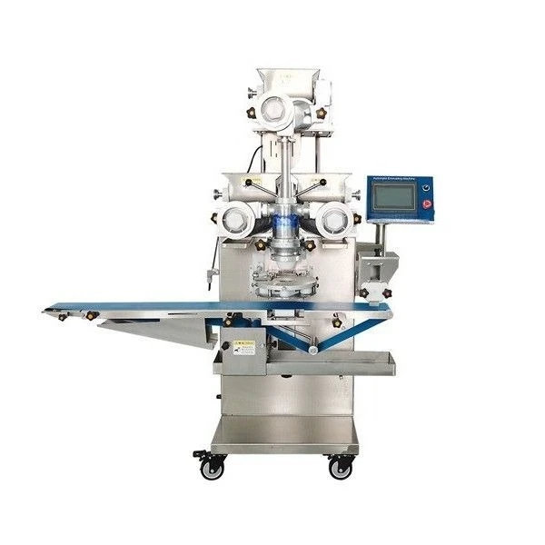 Automatic Double‑Color Double‑Filling Encrusting Machine, Multi‑Functional Stuffing‑Making Production Equipment