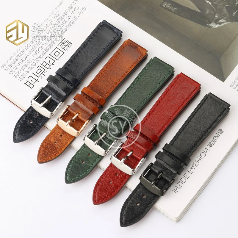 حزام من الجلد الأصلي من Shenyu لكاسيو ، إكسسوارات ، حزام ساعة ، حزام ، من من من الجلد الأصلي ، away ، AE1200 ، ، من من الخارج ، إلى الخارج ، A159 ، SGW400 ، 18