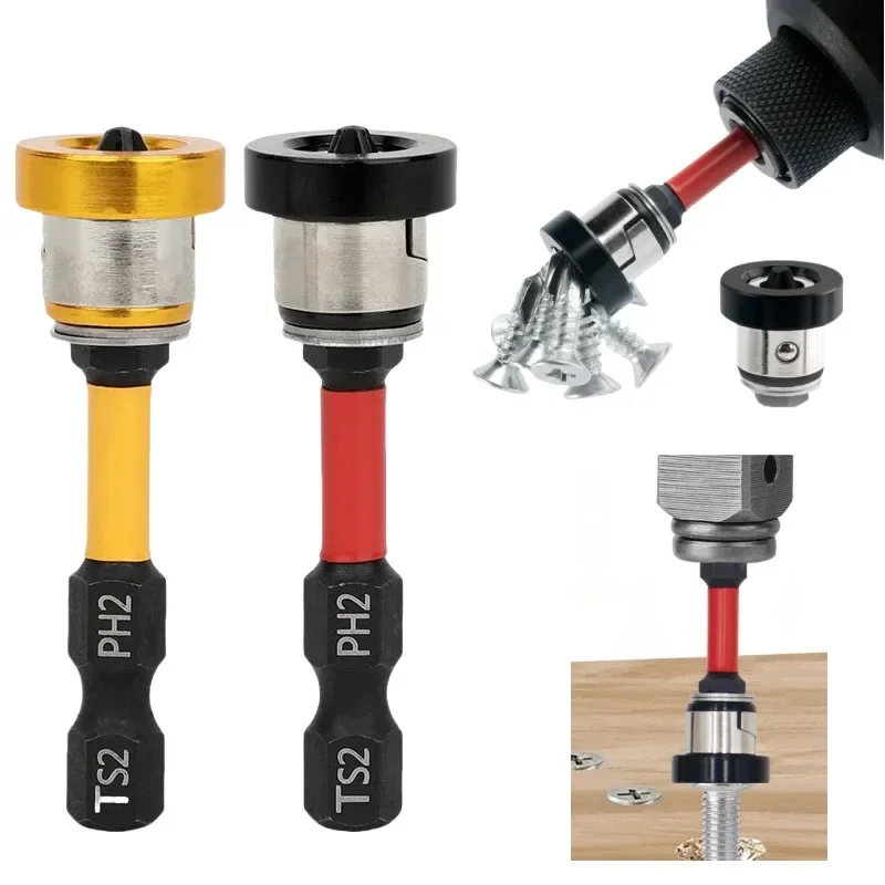 

6 шт. позиционирующая отвертка, сверла 50 мм с адаптерным стержнем, магнитное удлинение S2, гипсокартон, установочные винты, инструменты