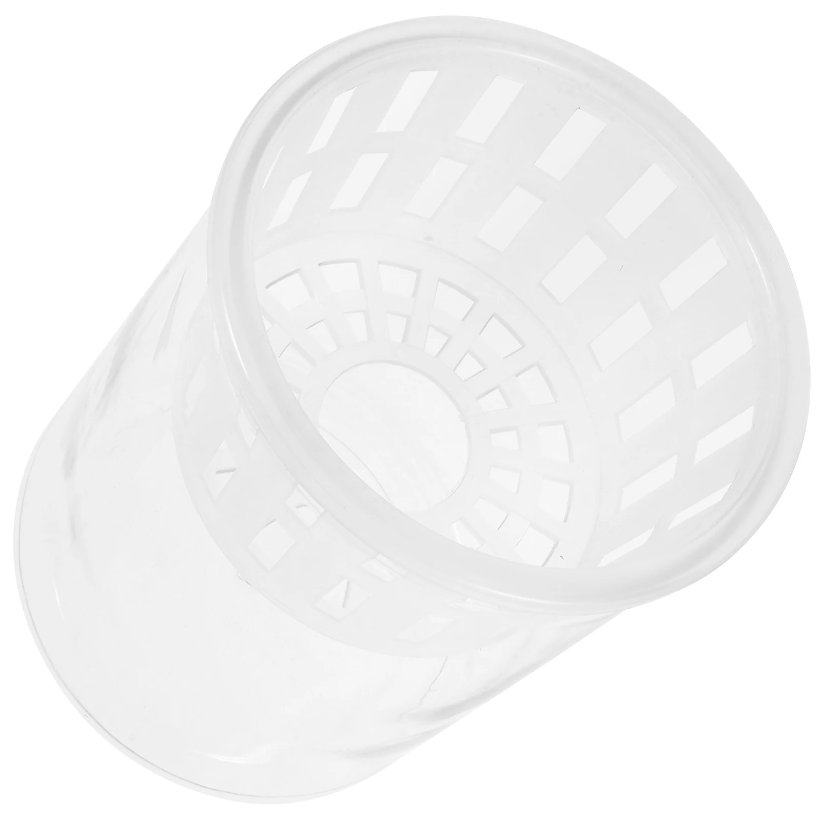 

Plastic Fish Tank Desktop Cylinder Medium D Clear Breeding Box Hydroponic Pot Portable Home Office Aquarium Decor Pet Supplies