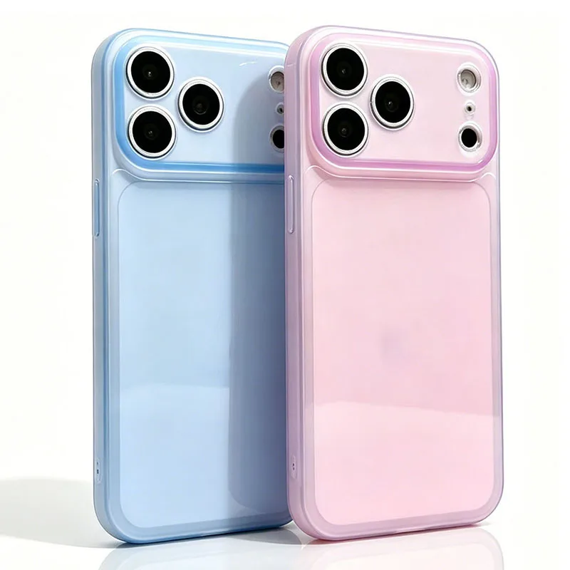 

Case For iPhone 17 Pro Max Case Shockproof Matte Soft TPU Cover Full Camera Protection Shell For iPhone 16 15 14 13 Pro Max Plus
