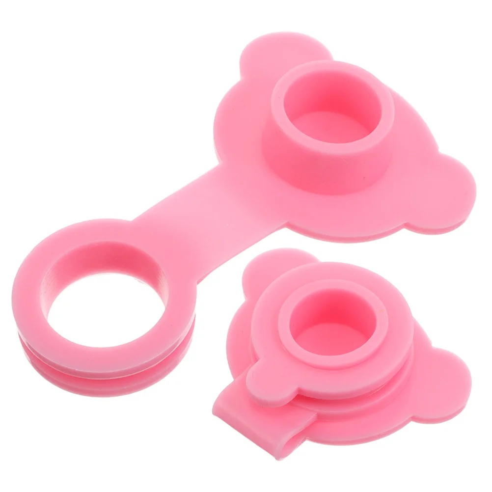 

2pcs Silicone Baby Bathtub Drain Stopper Universal Tub Plug Leakproof Bath Drain Cover Easy Clean Remove For Baby Baths Bucket