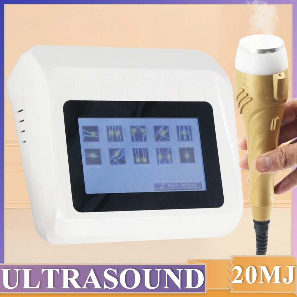 

Ultrasonic Physiotherapy Machine Massage Relax Relieve Muscle Pain Health Care Professional 20MJ Ultrasonic Therapeutic Machine