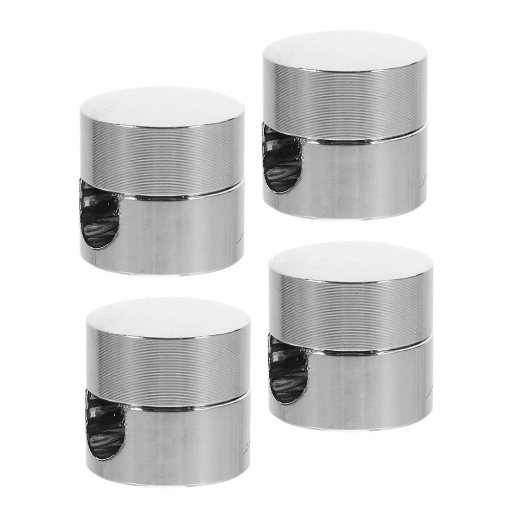 

4 Pcs Aluminum Wire Clamp Power Cord Holder Pearl Black Cable Fixing Swag Hooks Connectors Grips Pendant Light Hook Ceiling Lamp