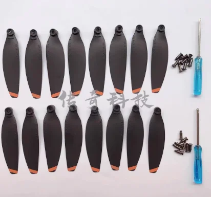 Coque de corps de bras d'origine – Coque nue et pales d'accessoires de train d'atterrissage Protecteur d'objectif de caméra à hélice pour drone DJI Mavic Mini 2/SE