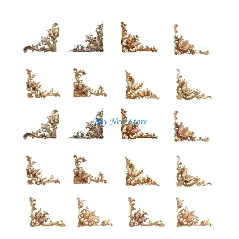 

20CE Decorative Corner Sticker for Scrapbooking Photo Album Journal Phone Case