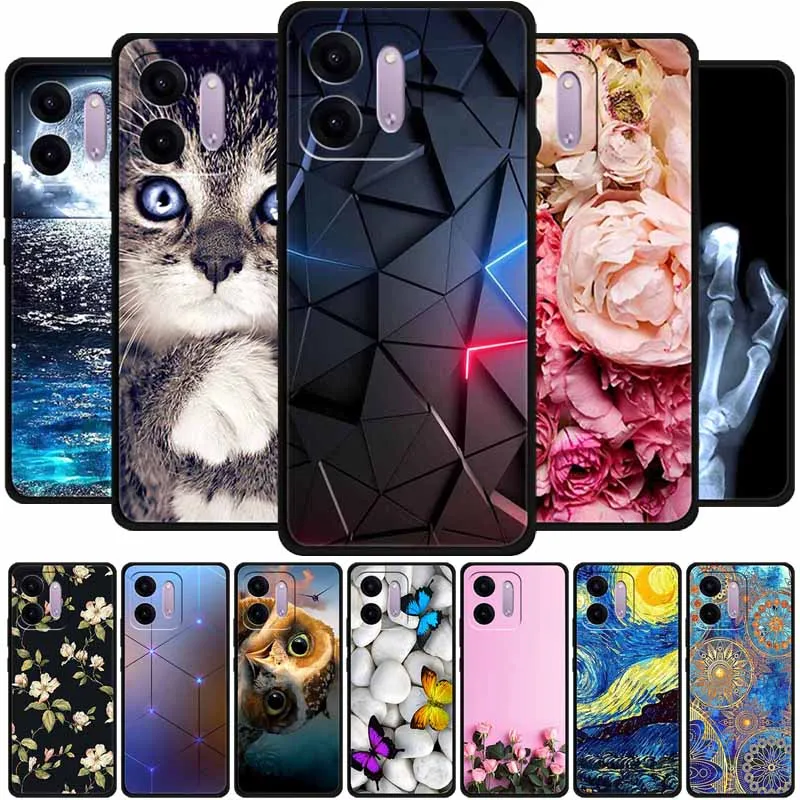For Xiaomi Redmi 17C 5G Case Luxury Shockproof TPU Animals Cool Wolf Soft Silicone Phone Cases Redmi17C Protective Back Cover