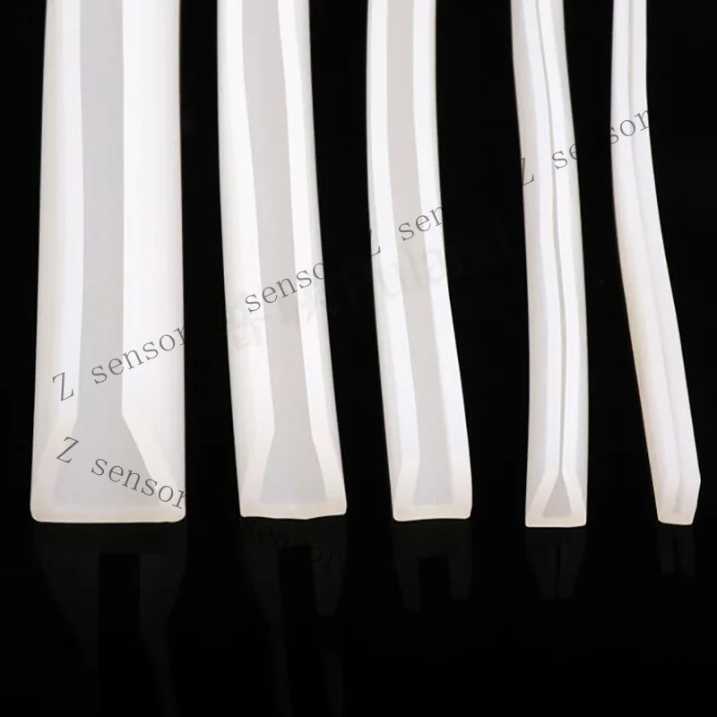 Z+ Silicone Rubber U Shaped Edge Guard Strip Glass Protector Trim Shower Door Seal