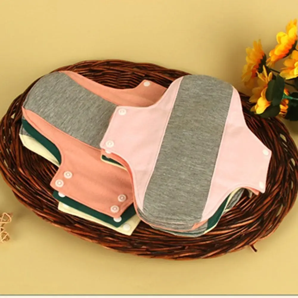 Gasket Washable Menstrual Cloth Pads Reusable Graphene Panty Liner 23/28CM Super Absorption Sanitary Napkin Female