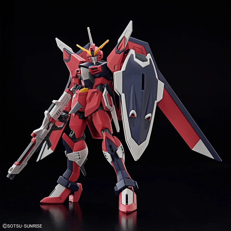 Bandai Gundam HGUC 1/144 STTS-808 SEED IMMORTAL JUSTICE Anime Action Figures Collectible Gundam Model Toys for Boys