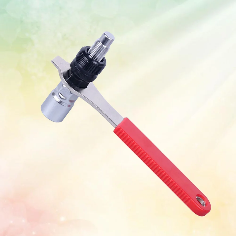 Crank Extractor 16mm Spanner Red 1Set Bottom Bracket Remover Bike Repair Kit 20 Teeth Splined Type Universal