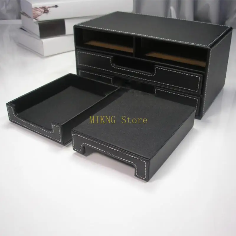 صندوق تخزين الأدوات المكتبية، منظم مستندات سطح المكتب، حامل مجموعة الفواتير، أفضل المبيعات