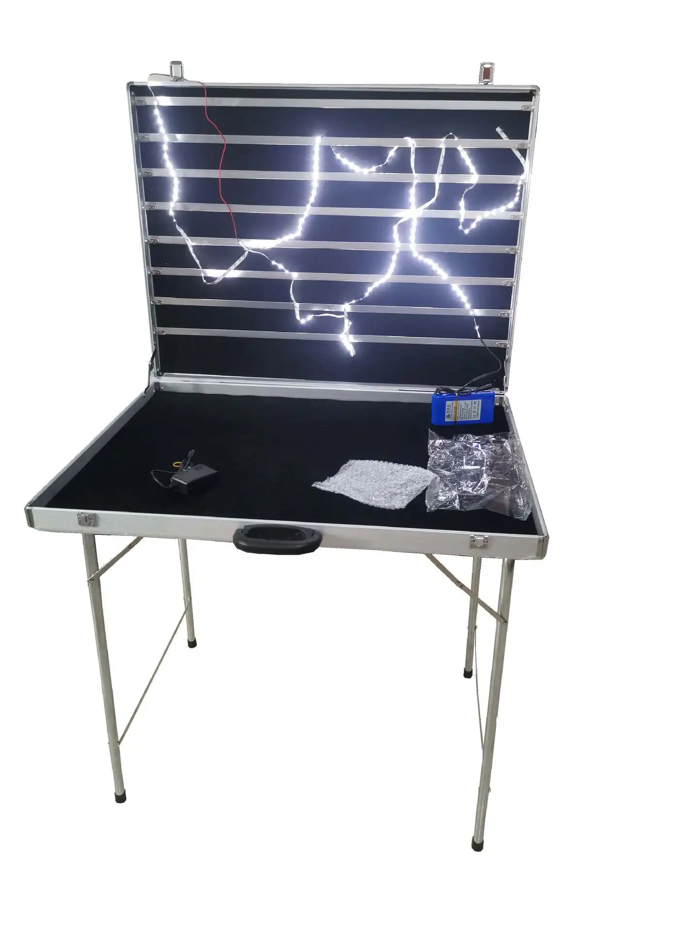 Stall Tools Stall Box Night Market Jewelry Box Jewelry Aluminum
