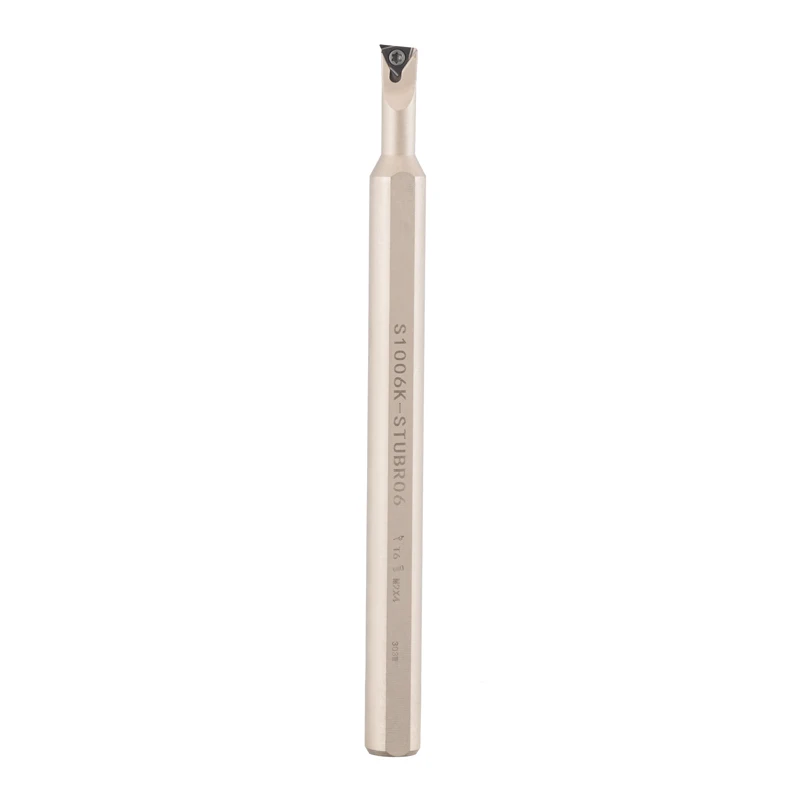 BEYOND STUBR Lathe Tool Holder S0806K-S1006K-S1206K-STUBR06 Spring Steel White Nickel Coating Small Head Boring Bar TBMT Inserts