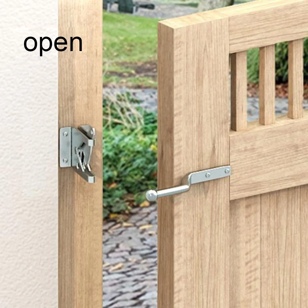 Дверная защелка для забора, защелка для забора, домашняя фурнитура, дверной замок, защелка для забора, защелка для ворот, замок для ограждения, дверной замок, защелка