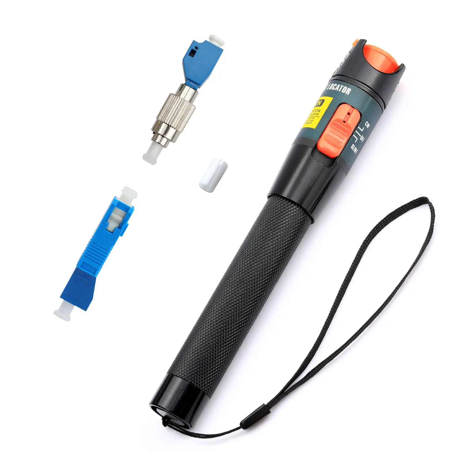 Visual Fault Locator 10KM FTTH Telecommunications Fiber Optic Cable Tester Meter SM FC-LC/SC-LC Male to Female Adapter Connector