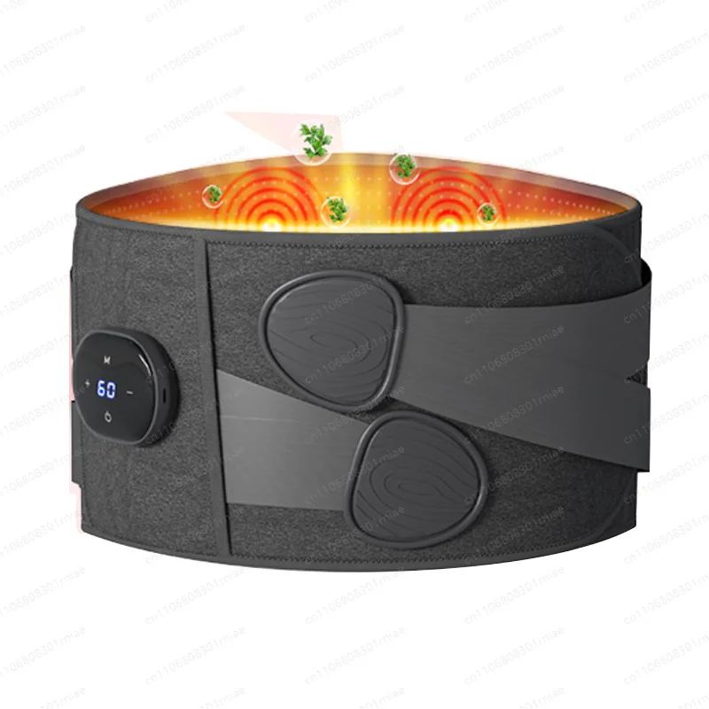 Heating Waist Belt Moxibustion Heat Therapy Lower Back Massage Wrap