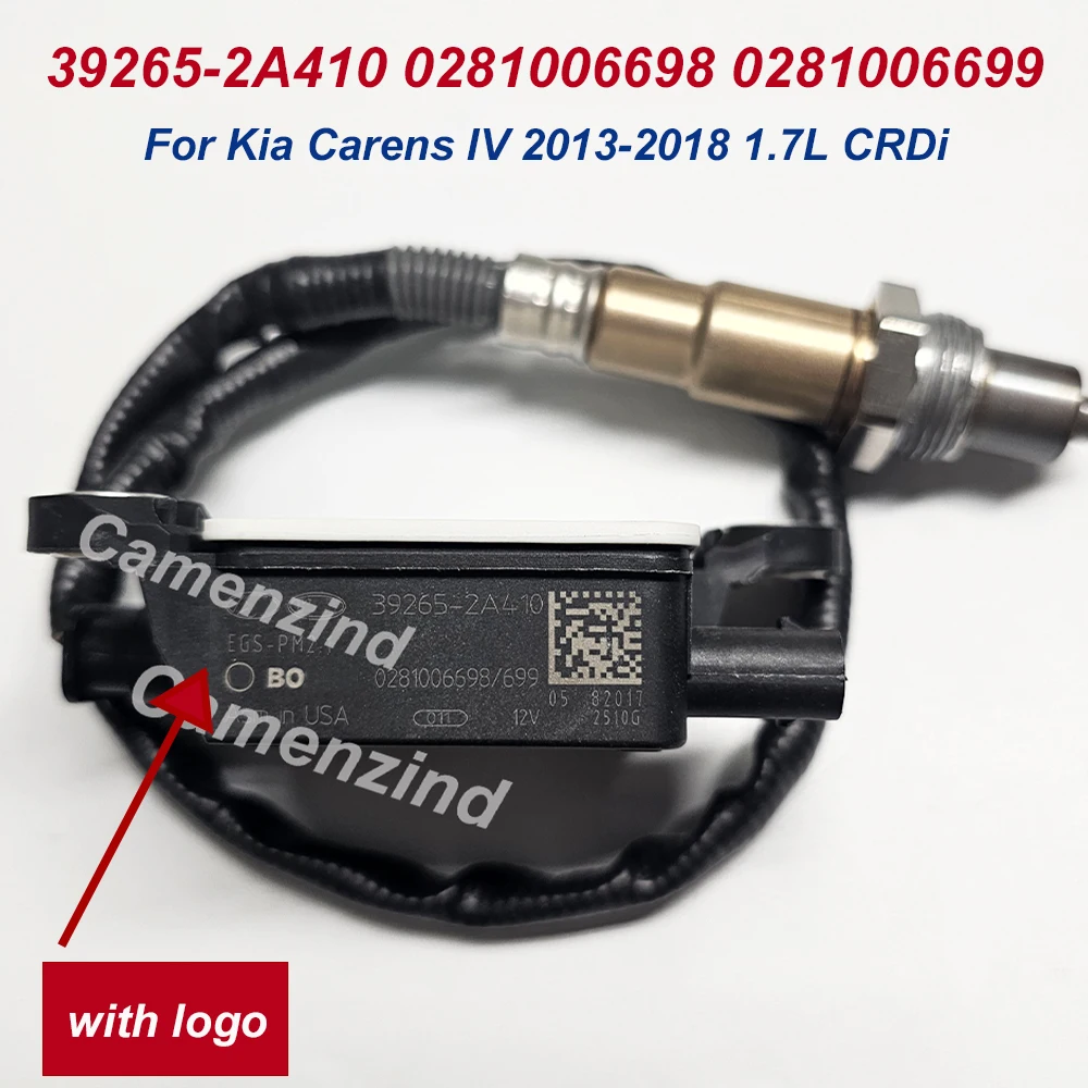 

Brand New 39265-2A410 392652A410 0281006698 0281006699 Particulate Matter PM Sensor 12V For Kia Carens IV 2013-2018 1.7L CRDi