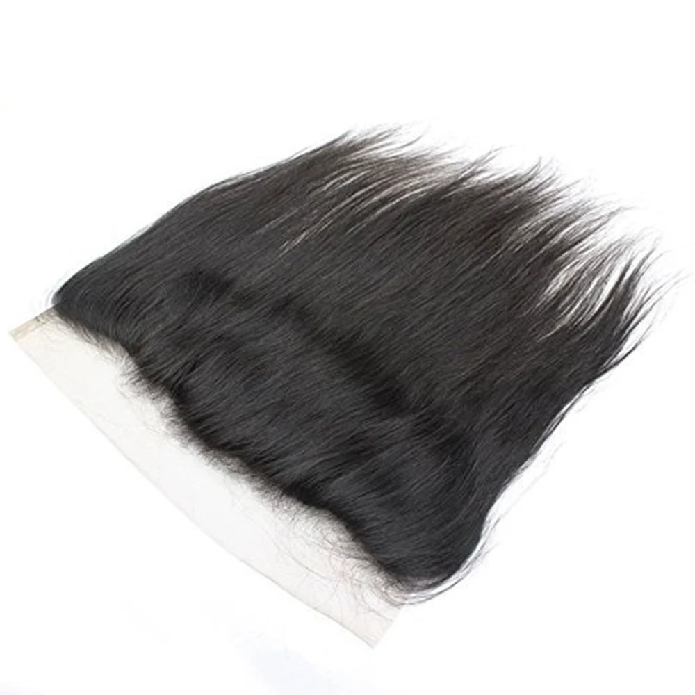 Rechte 13X4 Transparante Kant Frontale 14-24 Inch Pre-Geplukt 100% Menselijk Haar Natuurlijke Haarlijn Met Babyhaar 3 Dagen Levering
