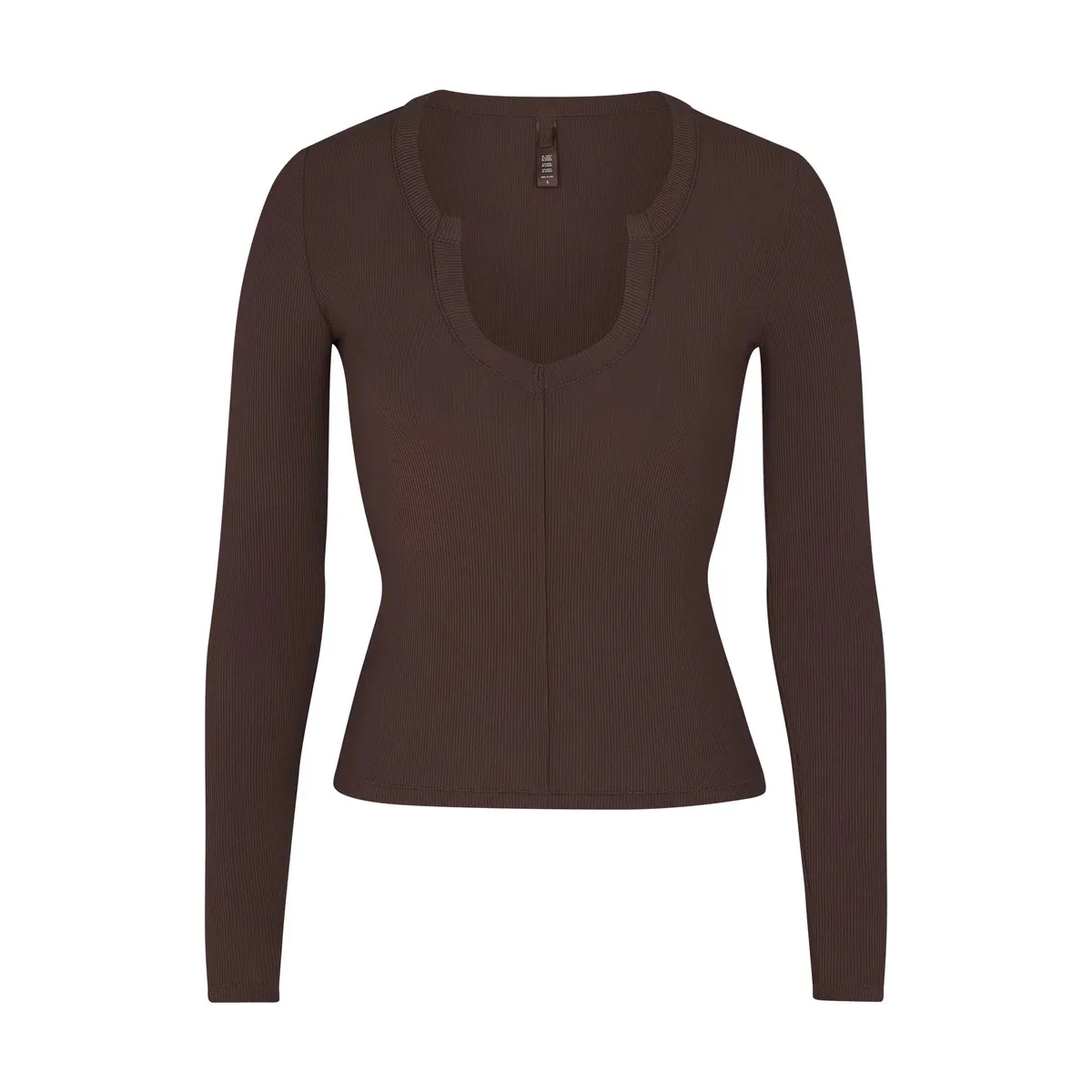 

Kardaian Tead Open Small U-ne Long Sve Женская футболка Base irt Soft Lounge Футболка для поездок на работу Sle Осенний сезон Обычный Le...