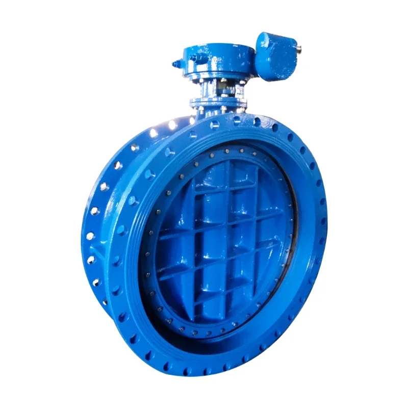 

150 Flanged Soft Sealing Double Eccentric flange Butterfly Valve