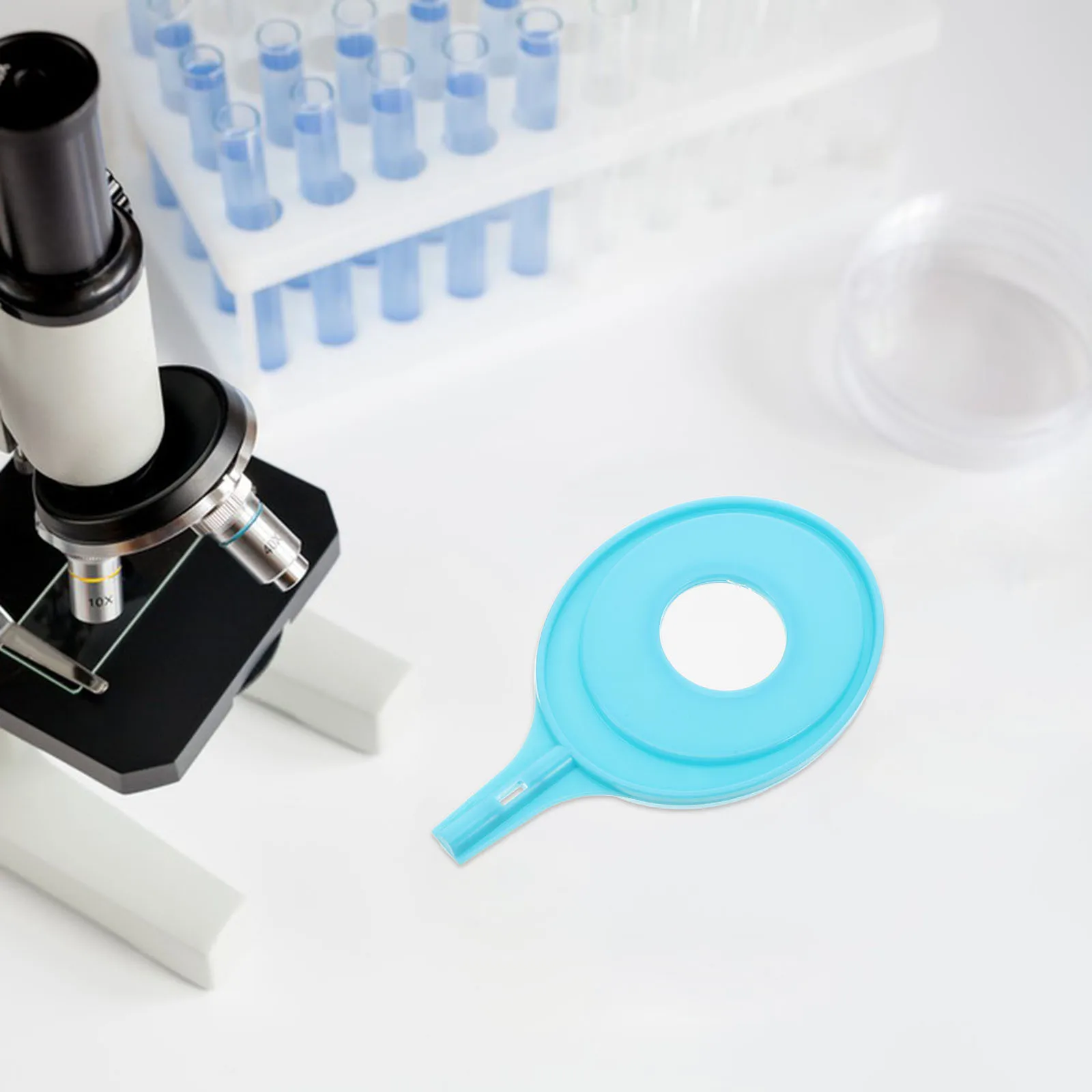 2 قطعة مجموعة عدسات محدبة مقعرة محمولة لتجارب الفيزياء بناء مستقر وضوح مثالي في الفصول الدراسية والمختبر