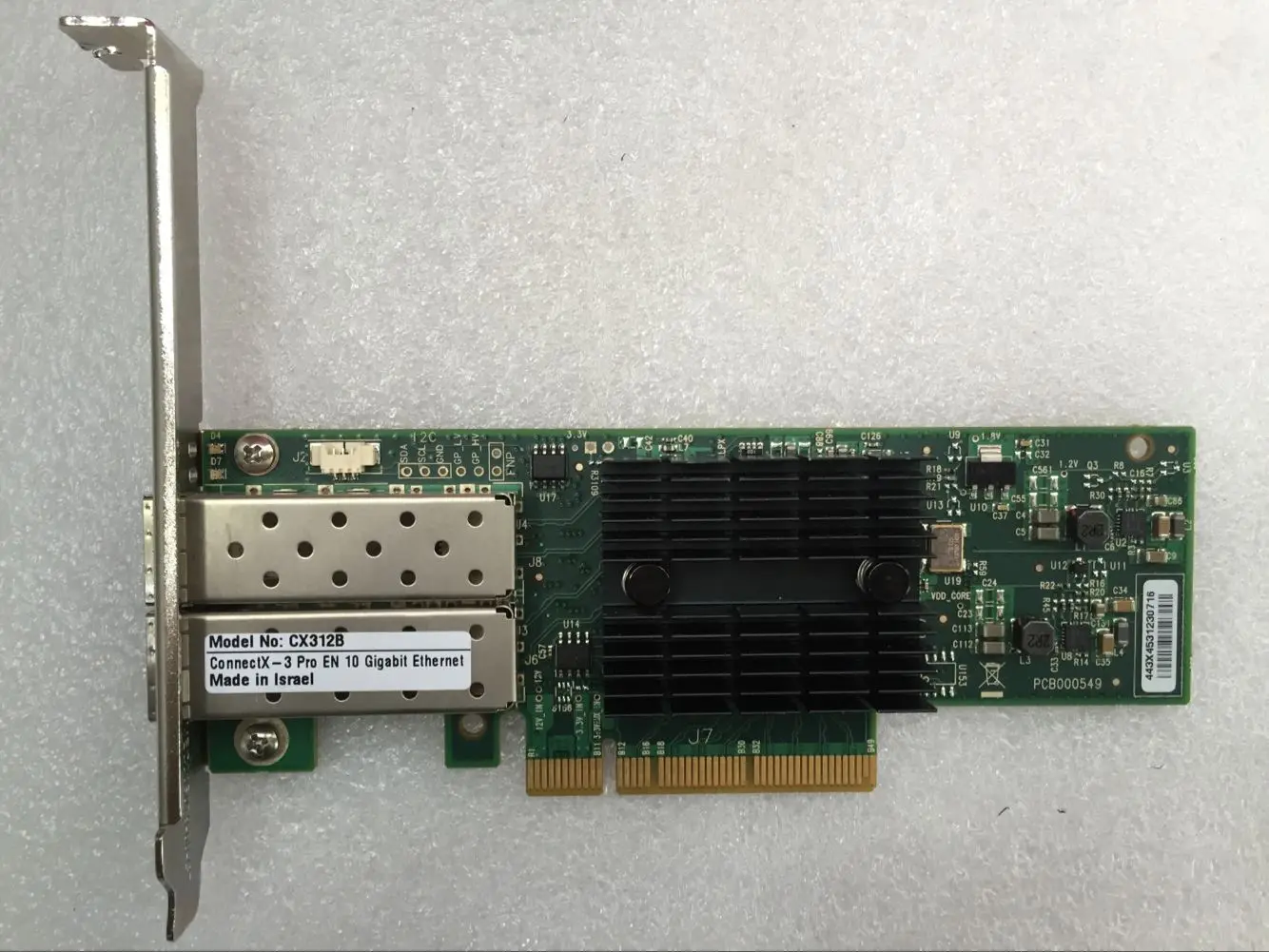 MCX312B-XCCT CONNECTX-3 PRO EN 10GB CX312B network card