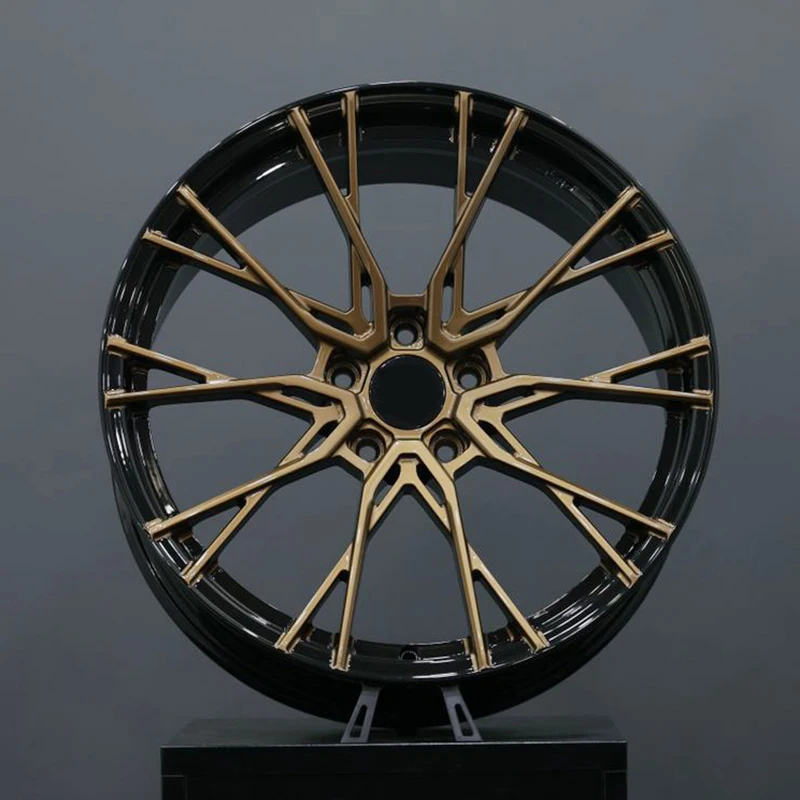 Two-Tone Forged Alloy Rims Bright Black Bronze New 30mm for F10 2012