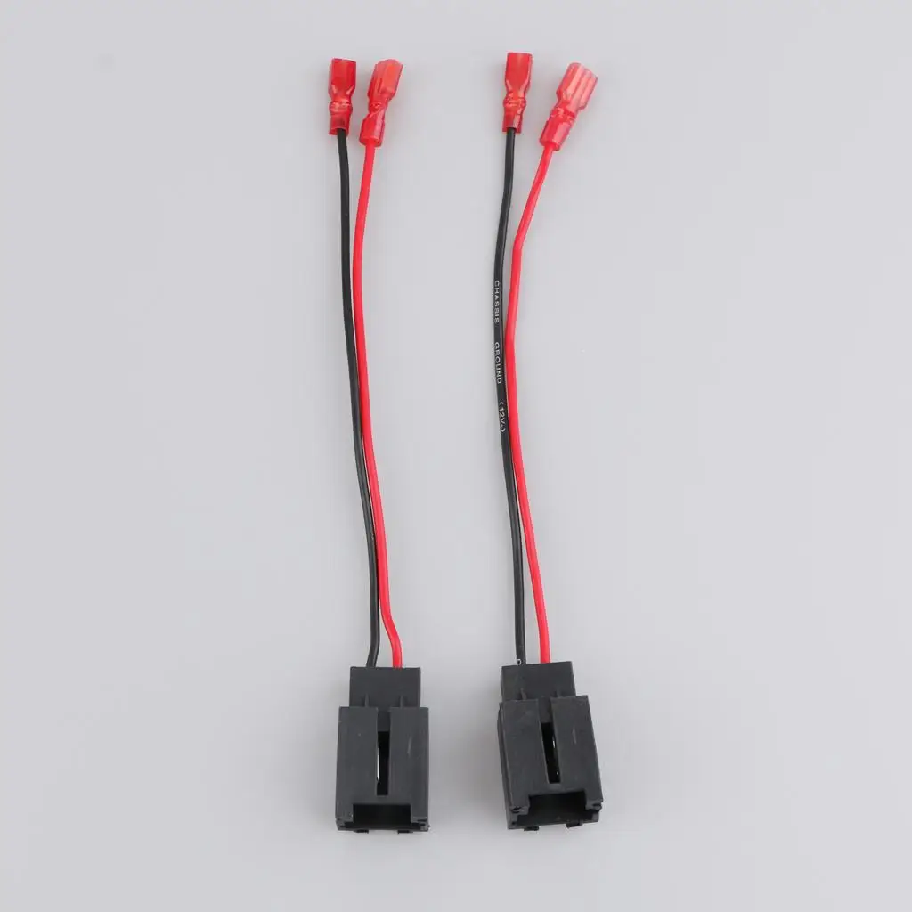 2Pcs Speaker Adaptor Lead Loom Connectors for Citroen C2 99-15