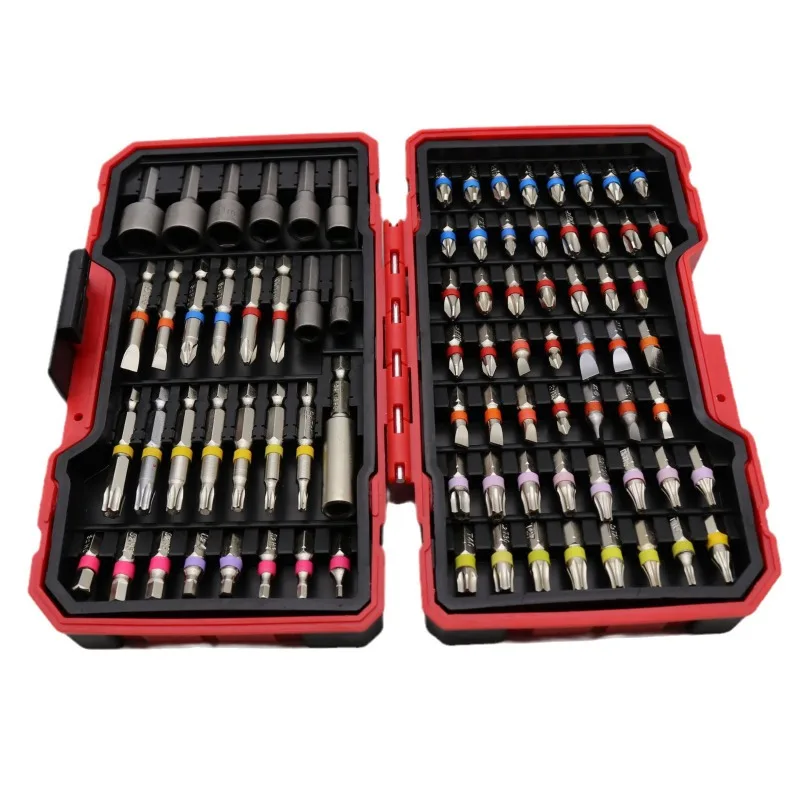 S2 Material Electric Screwdriver Short Bits Kit Multi-type Bits and Socket Accessories for Electric Drill Repair Work