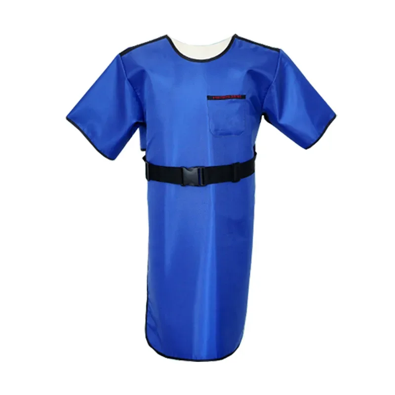 Lead clothing, protective clothing, radiology department, intervention vest, scarf, particle implantation, long sleeves.
