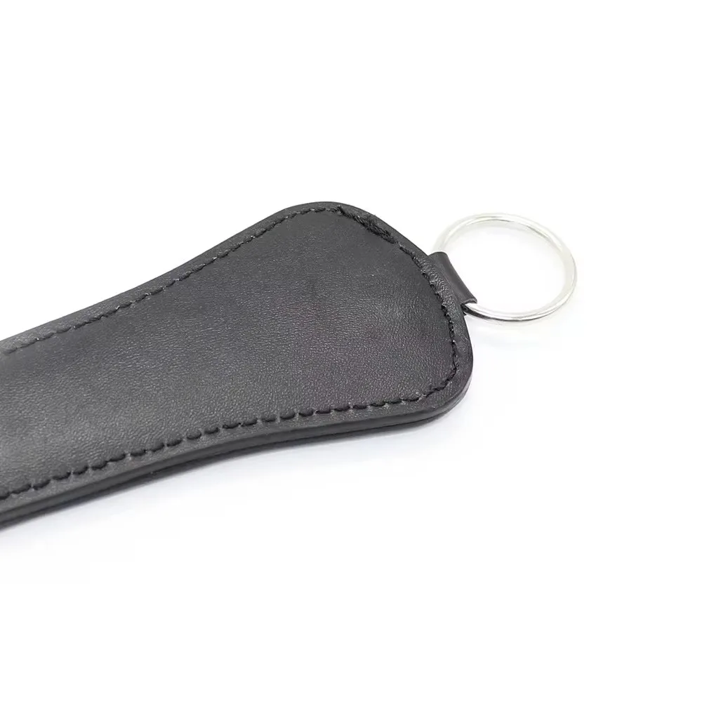 Весло из искусственной кожи 46 см, многослойное весло ручной работы в форме сердца, роскошный укороченный конский хлыст из искусственной кожи