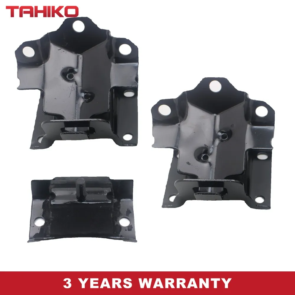 3X Engine Motor And Trans Mount Set Fit For 1999-2006 GMC Sierra 1500 4.3L 15761786, 22179440