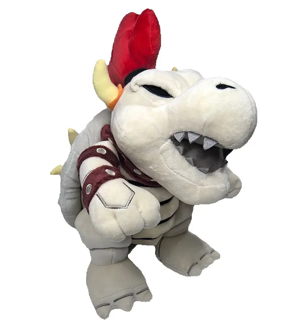 Super Mario Bros. Dry Bowser Koopa Koopa 13 inches Stuffed Animal , Switch Game 3D Worlds Bowser’s Fury Odyssey Dragon Plush Toy