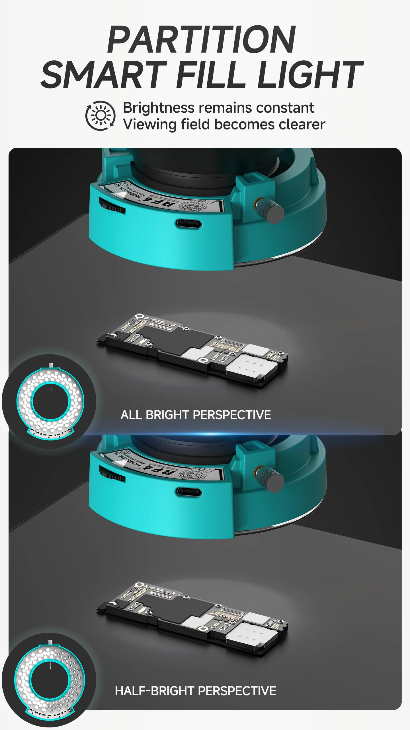 RF4 OK-15 5800K Microscope Lamp