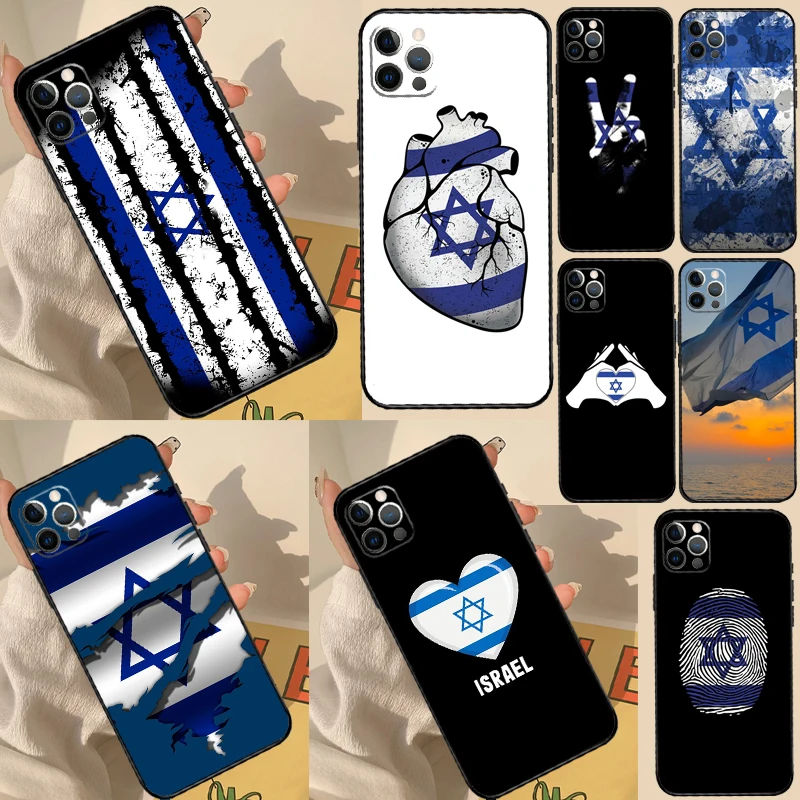 إسرائيل العلم غطاء ل Xiaomi Redmi ملاحظة 14 13 9 10 11 12 برو 10S 11S 12S حالة ل Redmi 14C 10C 12C 13C