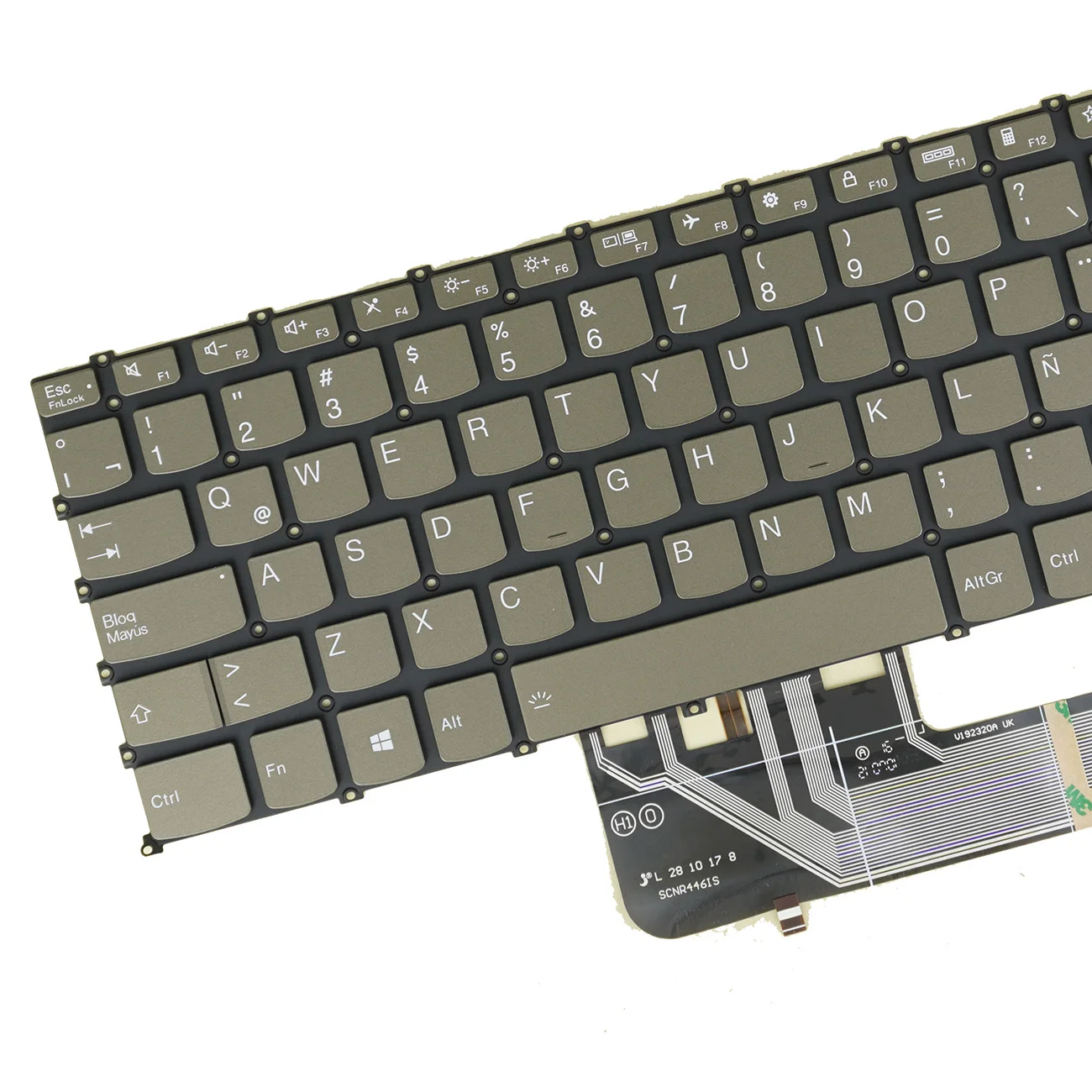 Backlit Keyboard For Lenovo IdeaPad Slim 7 Pro-14IHU5 82QT, Yoga Slim 7 Pro 14IAP7 7 Pro 14IAH7 7 Pro 14ARH7, LA Latin Spanish