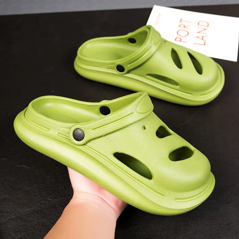 free shipping Summer beach sand fashion new personality men\'s slidder sandal outdoor slippers man shoes