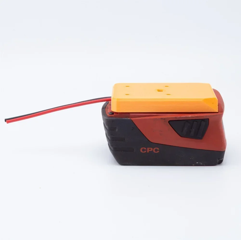 Adapter for HILTI 22V B22 CPC Battery Dock Power Connector Robotics 14AWG (Not include battery)