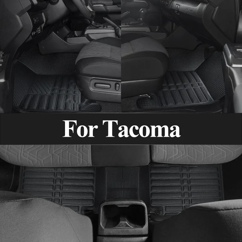 

Car Floor Mat for Toyota Tacoma N300 2018-2023 Non-Slip Durable Four Seasons Car Carpet Easy Clean and Wear-Resistant Floor Mat