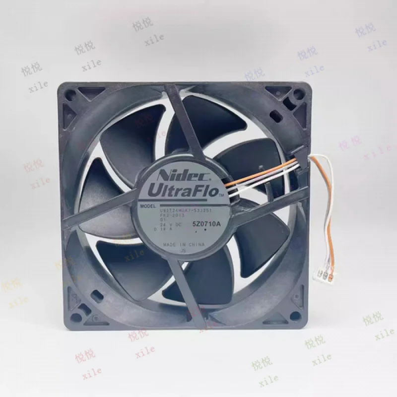 

L L ДЛЯ NIDEC U92T24MUA7-53J251 DC24V 0,14A 9 см 3-проводной инверторный охлаждающий вентилятор