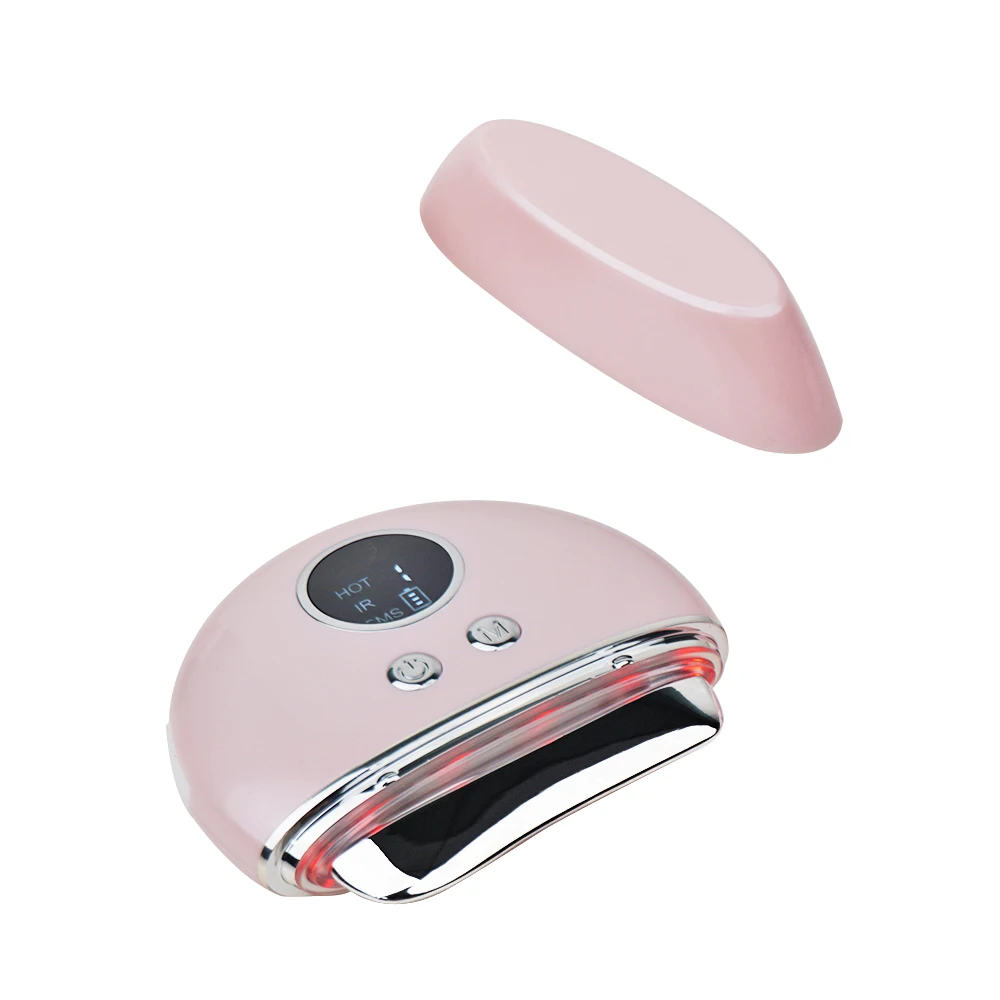 

Smart Library JMK Smart Electric Gua Sha Facial Tool Led Scraping Neck Face Lift Facial Massager Scraping Board