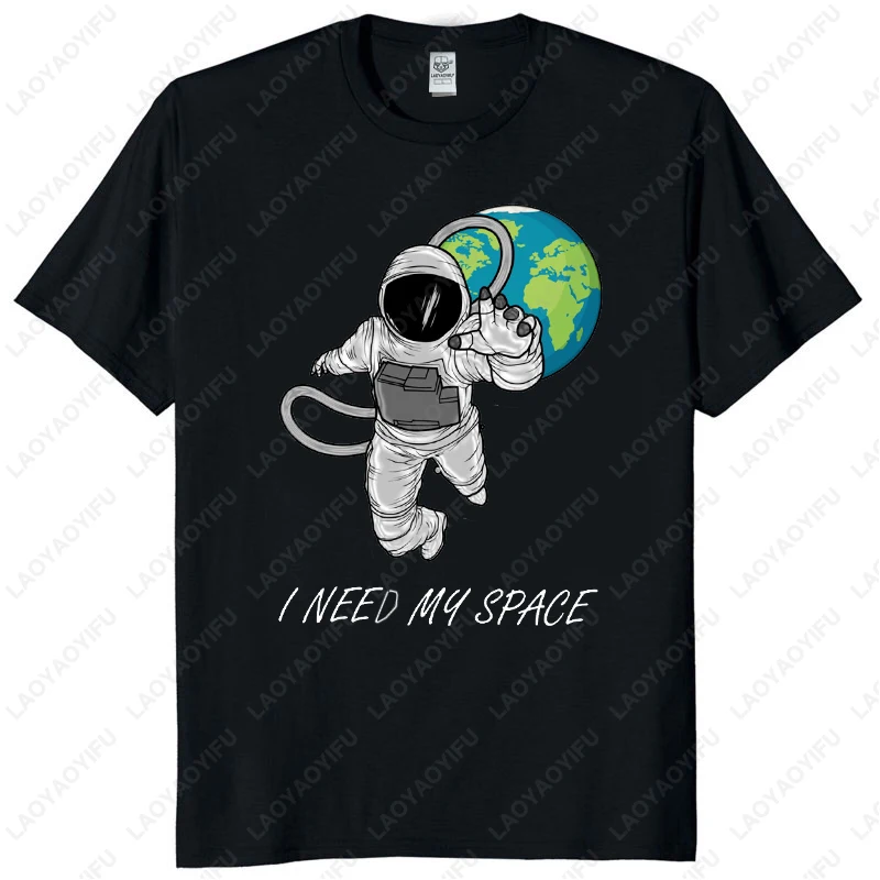 Funny Flat Earth Astronaut Well That Sucks T-Shirt Retro Male T Shirts Summer Breathable Outdoors Woman Man Graphic T Shirts image 6