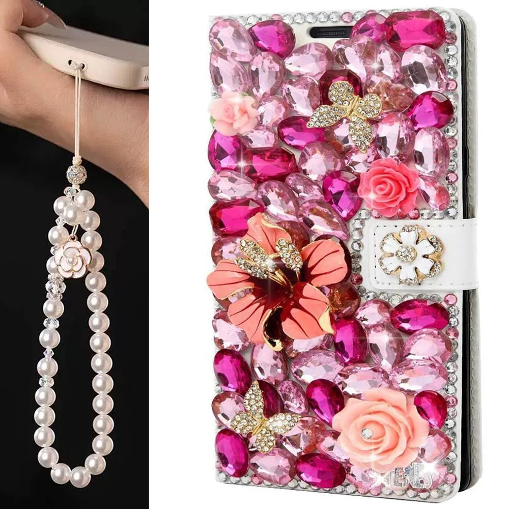 

S21 FE Case For Samsung S24 S23 S22 S21 S20 Ultra Plus Case For Samsung Galaxy S23 FE 5G S21FE S10 A15 A14 A13 Pearl Phone Case