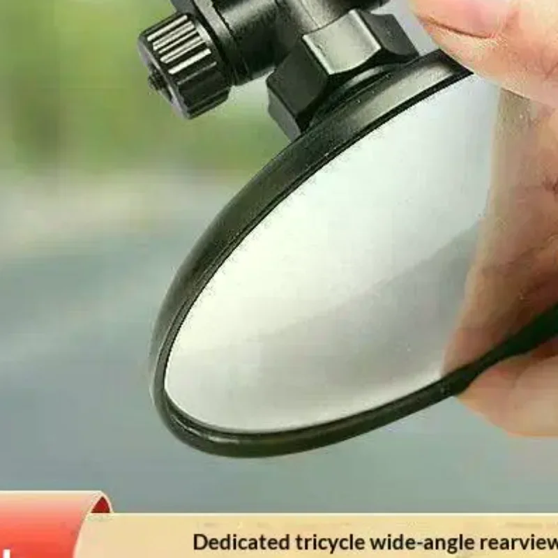 360 Degree Rotation Blind Spot Mirror 10.5/12.5/15cm HD Car Reverse Mirror Suction Cup Small Round Car Rearview Mirror 1PC