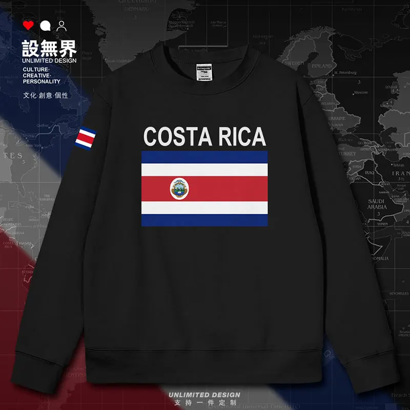 Costa Rica Country mens hoodies white hoodie casual streetwear sports sporting clothing jerseys for men clothes autumn winter