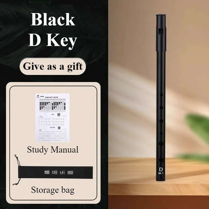 D Key Tin Whistle Beginner Child Practice Penny Whistles Adult Performance Tin Whistle Flute Traditional Woodwind Instruments